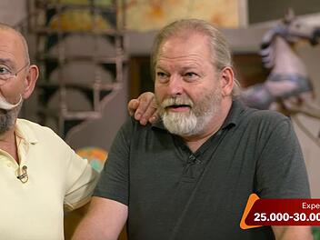 Der Verk&auml;ufer rechnete trotz kleiner M&auml;ngel mit 2.500 bis 3.000 Euro. Die Expertise &uuml;bertraf seinen Wunsch aber bei Weitem: 25.000 bis 30.000 Euro. Die Reaktion von Stephan folgte prompt - zittern, Schnappatmung und "jetzt erst mal einen Schnaps". "Leck mich am ...", rutschte es dem Verk&auml;ufer danach noch raus. Lichter zeigte Verst&auml;ndnis.