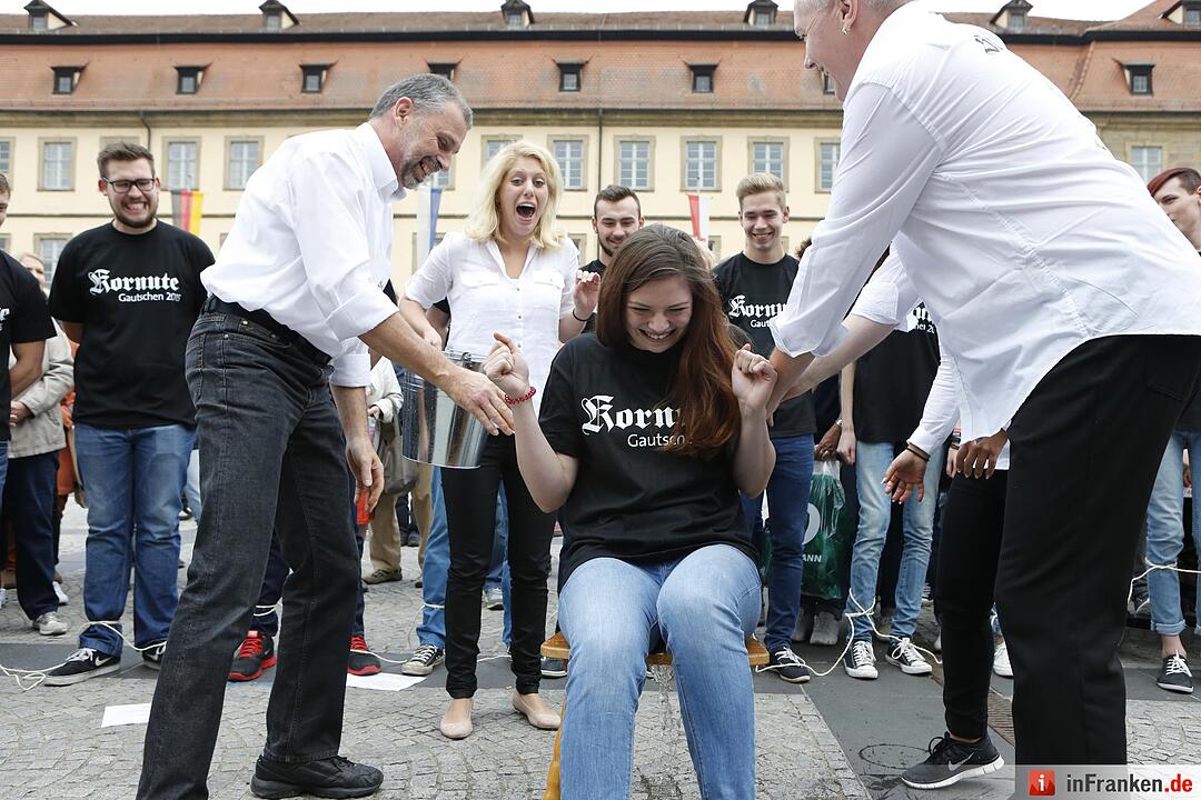Gautschfeier 2015 der Mediengruppe Oberfranken in Bamberg