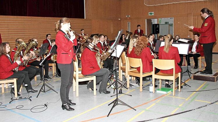 Katja Gumbrecht brillierte als Posaunensolistin. Foto: Richard Sänger