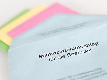 Stimmzettel für die Briefwahl