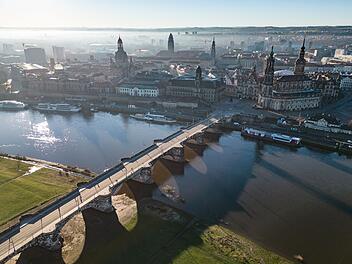 Sonnenschein in Dresden