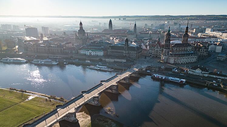 Sonnenschein in Dresden