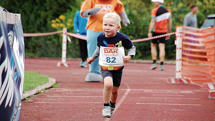 Er hatte seinen Spaß: Läuferzwerg Sven Zimmermann vom Team Icehouse.