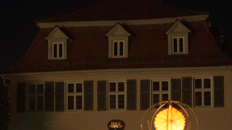 Feuerwerk und Ilumination.