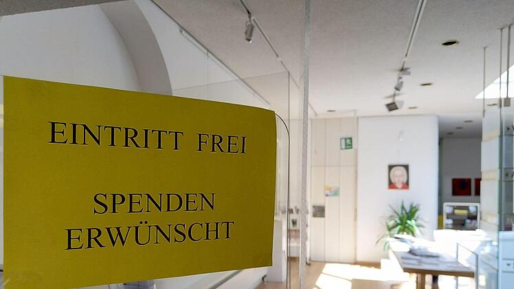 Impressionen aus dem Coburger Kunstverein in Zeiten der Corona-KriseFoto: Jochen Berger