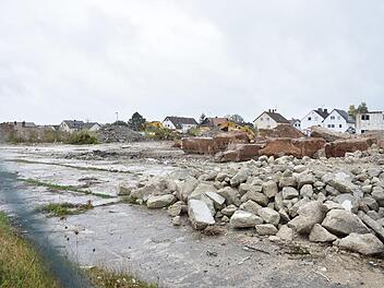 Das Baugebiet Hemmerlein nach dem Abbruch des Betonwerks in Neunkirchen am Brand Foto: Petra Malbrich