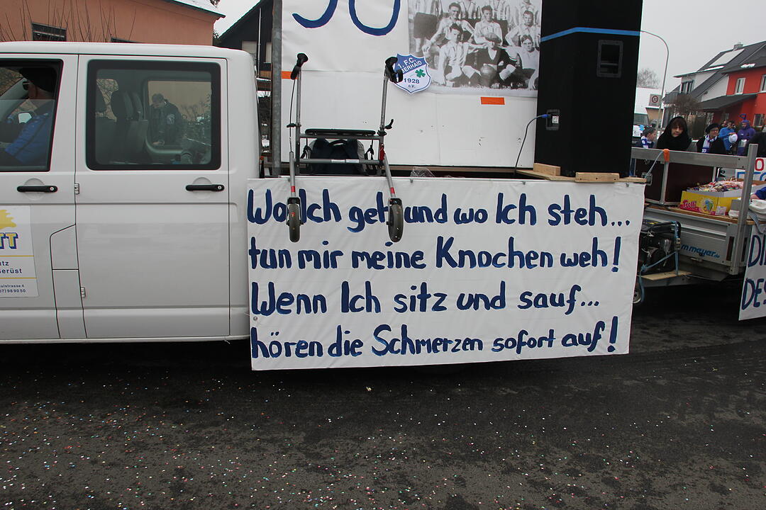 Faschingsumzug in Oberhaid