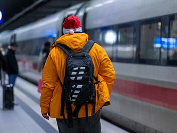 Reiseverkehr vor Weihnachten - Berlin