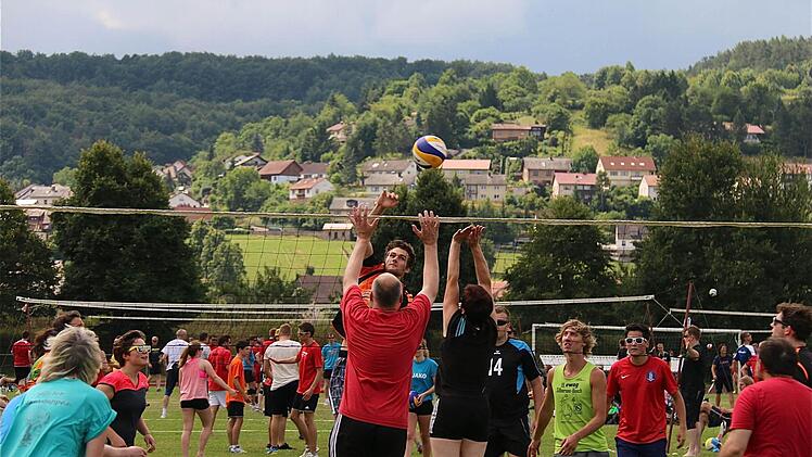 Volleyball-Freiluftturnier