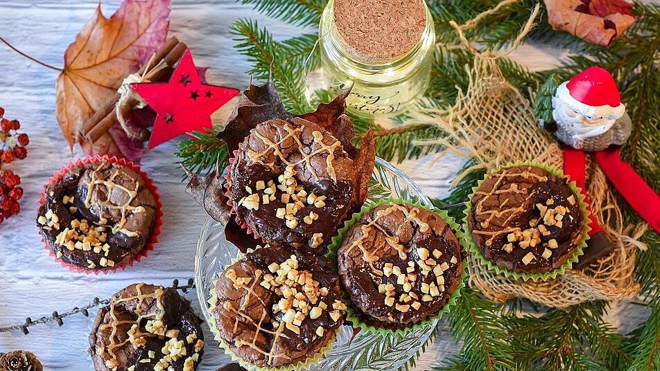 Christstollen-Muffins sind eine hervorragende Alternative zum klassischen Stollen. Christstollen-Muffins sind eine hervorragende Alternative zum klassischen Stollen.
