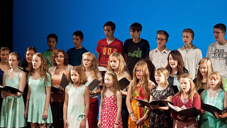 Konzert des Kinderchors des Landestheater Coburg Foto: Jochen Berger