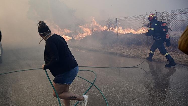 Waldbrände in Griechenland
