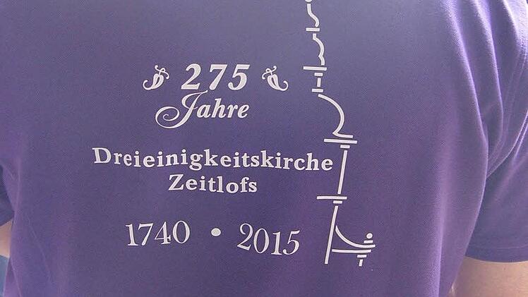 Das Logo auf dem T-Shirt des Kirchenvorstandes. Foto: Brigitta Kempe-Wolf