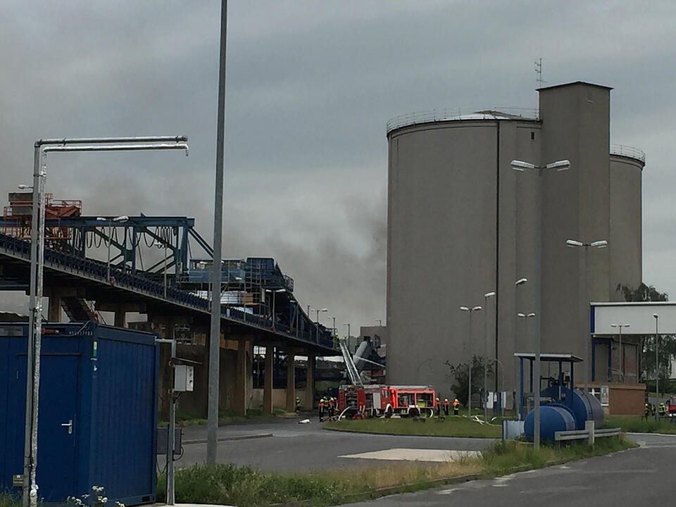 Großbrand in Ochsenfurt
