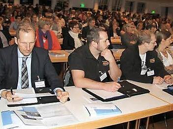 Wissenschaftler und Vertreter der Lebensmittelindustrie aus ganz Deutschland und zum Teil auch aus Europa nehmen an der 49. Kulmbacher Woche teil. Fotos: Sonja Adam