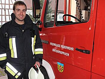 Bei der Feuerwehr in Unterpreppach hat Jonas Ludewig (Foto) als zwölfjähriger in der Jugendfeuerwehr begonnen. Dreizehn Jahre später wurde er Kreisbrandmeister und ist heute Zweiter Kommandant der Feuerwehr in der Marktgemeinde Rentweinsdorf.  Foto: Helmut Will