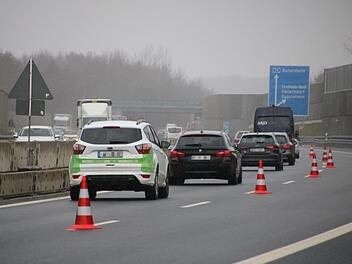Die A73 in Forchheim. Foto: Ronald Heck/Archiv