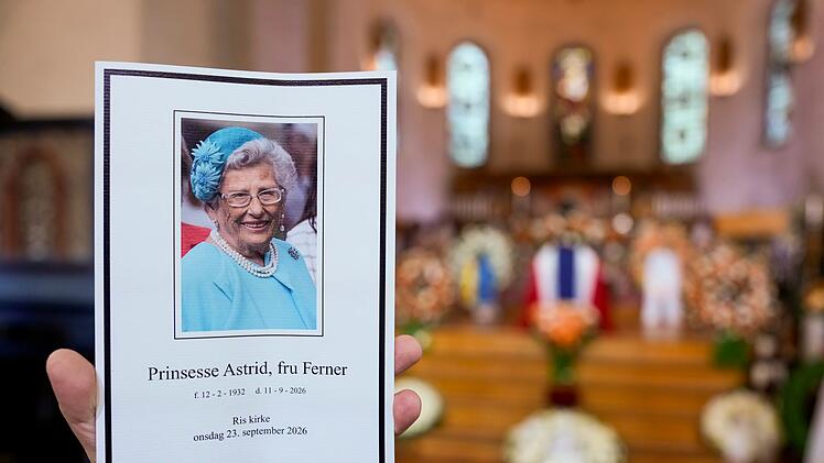 Beisetzung der norwegischen Prinzessin Astrid