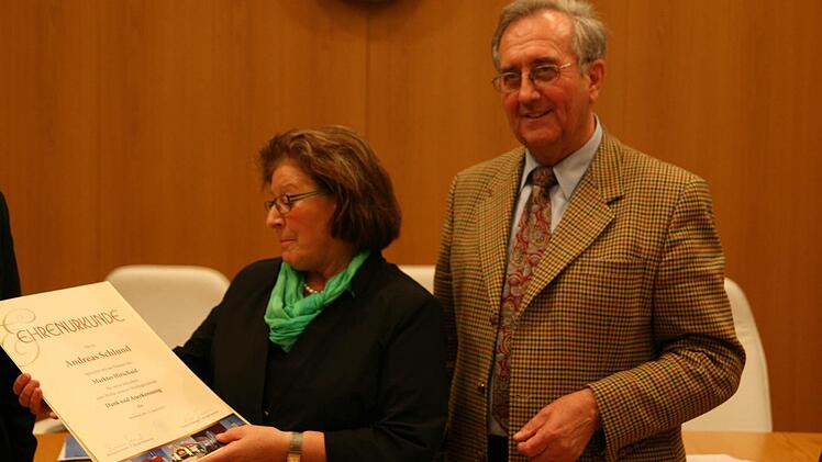 Andreas Schlund wurde verabschiedet. Foto: Werner Baier