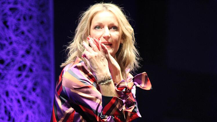 Monika Gruber bei ihrem Auftritt