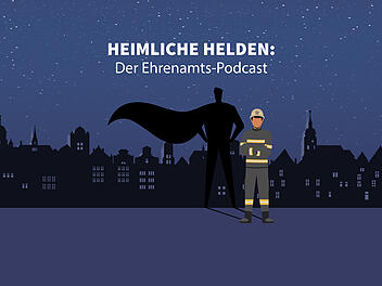 Folge zwei von unserem Podcast "Heimliche Helden: Jetzt kostenlos reinhören und mehr über das Ehrenamt bei Feuerwehr und dem THW erfahren.