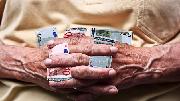Rente, Rentner, Rentnerin, Euro