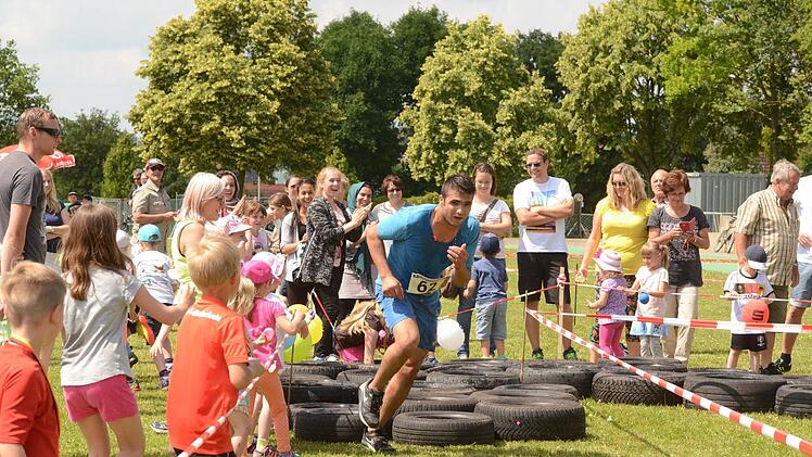 Crosslauf in Nüdlingen. Foto: Jürgen Schmitt