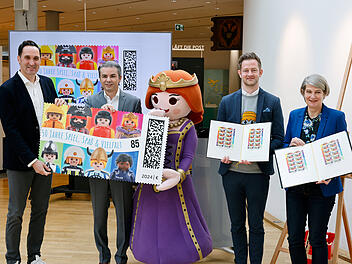 Playmobil und Deutsche Post bringen Sonderbriefmarke heraus