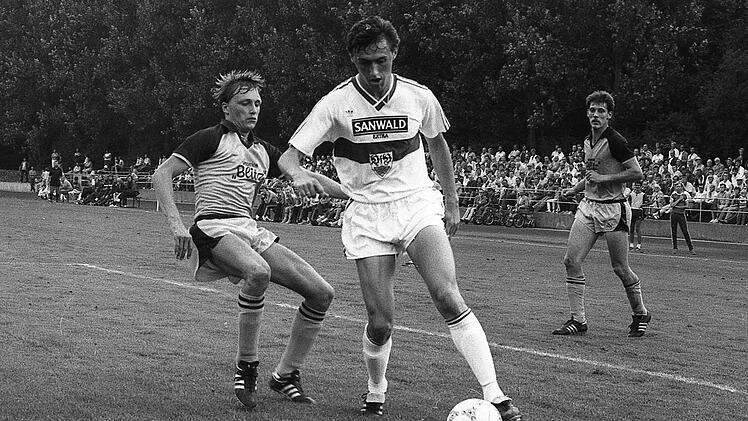 Norbert Werner (links) im Duell mit Predrag Pasic. Foto: Reith