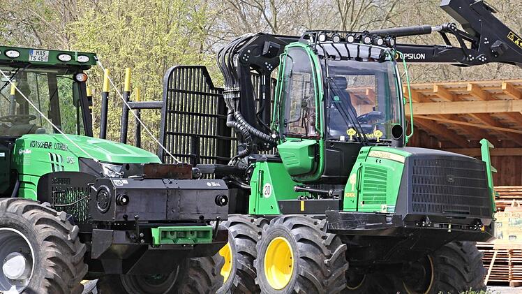 Der Fuhrpark stieß auf reges Interesse