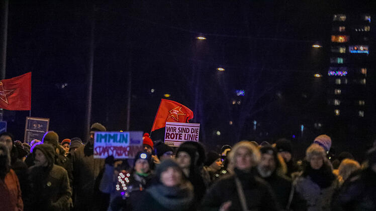 Corona-Protest in Fürth