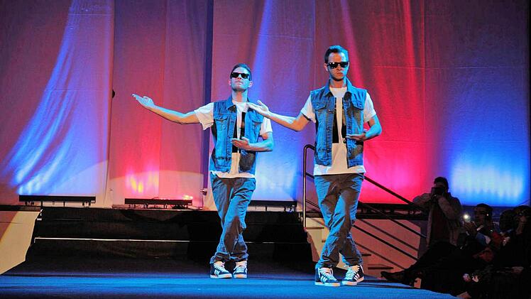 Tanz-Duo "II Move" aus dem Landkreis Bamberg. Foto: Merzbach