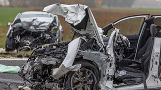 Frontalcrash bei Ornbau (Landkreis Ansbach) fordert Todesopfer