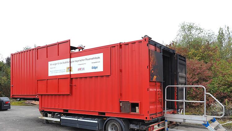 Der Container Foto: Klaus Rössner
