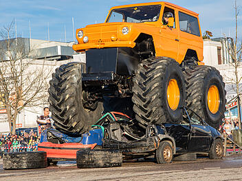 Kulmbach: Monster-Truck-Show am Wochenende - Veranstalter verspricht "90 Minuten Action, Speed und Nervenkitzel"