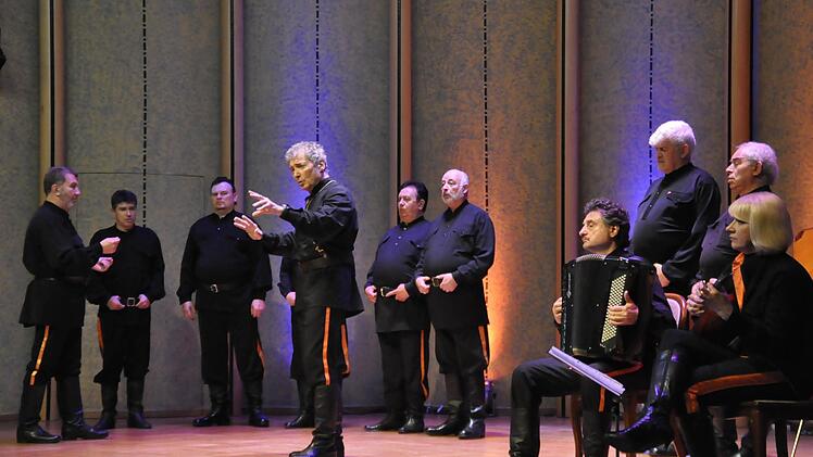 Der Schwarzmeer Kosaken-Chor gehört zur Königsklasse seines Genres.  Fotos: Peter Klopf
