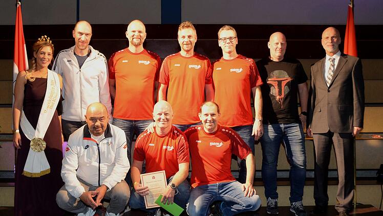Tennis-Club Rot-Weiß Bad Kissingen Herren über 40   Foto: Peter Rauch
