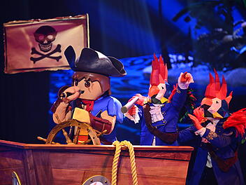 Playmobil-Pirat singt bei "The Masked Singer" - überraschender Auftritt