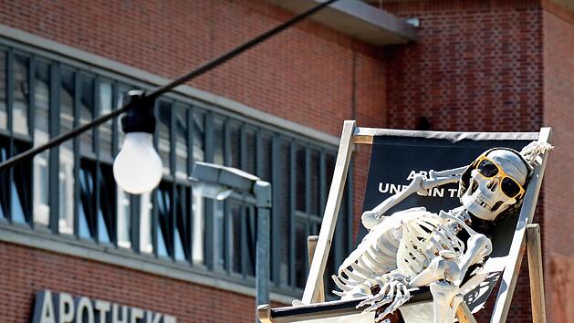 Mit &bdquo;Keep smiling&ldquo; hat Elena Stecher dieses Werk betitelt.