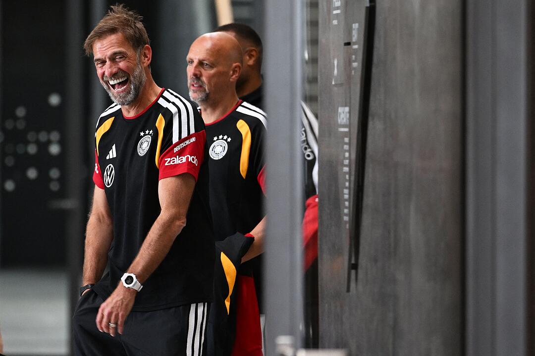Fu&szlig;ball-Nationalmannschaft - Pressekonferenz