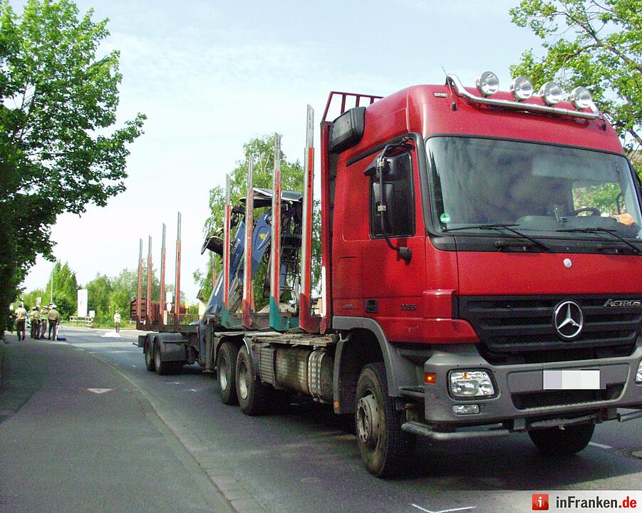 Lkw überrollt Fußgängerin in Lichtenfels