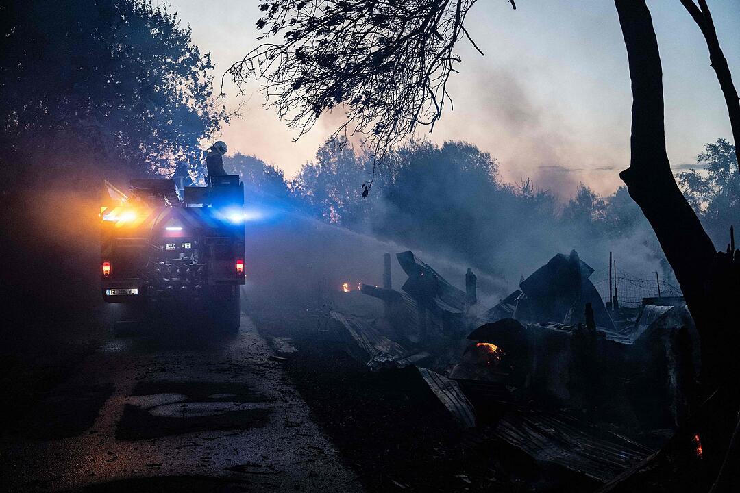 Waldbr&auml;nde in Frankreich