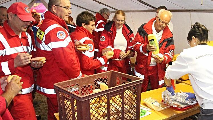 Stärkung ist nötig. Foto: Helmut Will