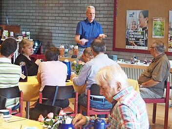 Zu einem Fairen Fr&uuml;hst&uuml;ck lud der Bad Kissinger Weltladen ein.  Foto: Susanne Wahler-G&ouml;bel