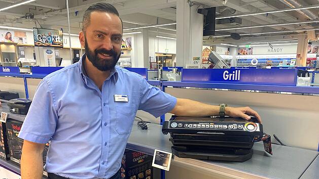 Derzeit bei expert Bamberg im Angebot: Tefal Kontaktgrill GC 7228 Optigrill+ XL für nur 149 Euro