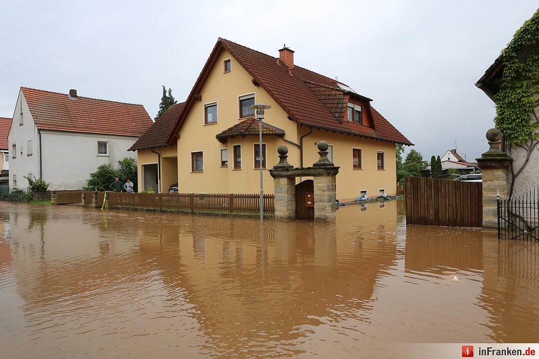 Hochwasser Landkreis Bamberg III - Oberhaid