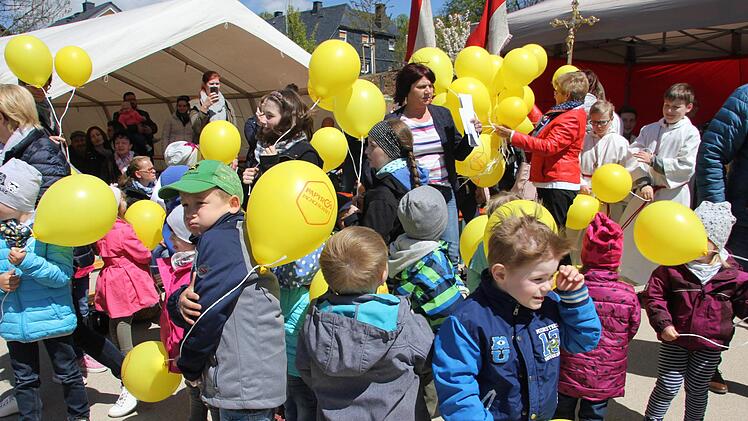 Impressionen von der Einweihung in Teuschnitz. Foto: Veronika Schadeck