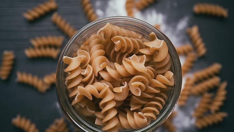 Kichererbsennudeln als Beispiel für Low Carb Nudeln.