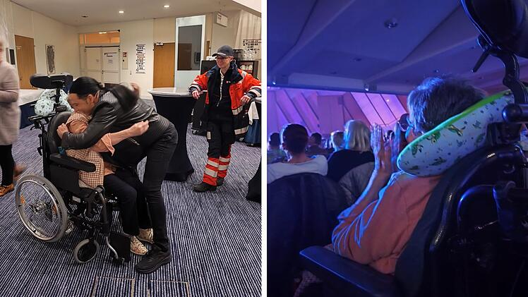 Würzburgerin hat letzten Wunsch: Star-Comedian mit rührender Geste