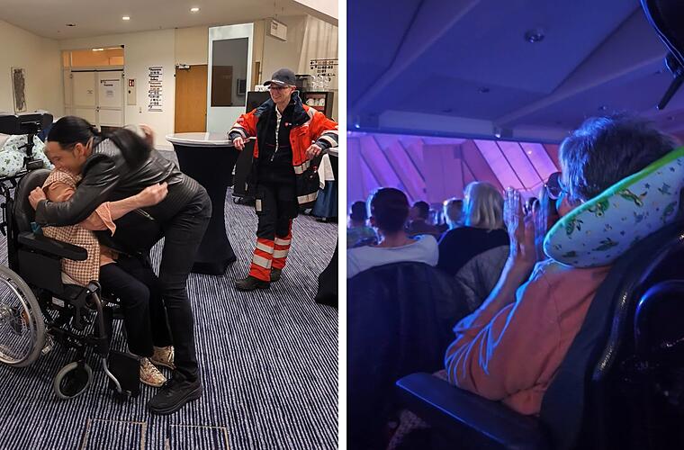 Würzburgerin hat letzten Wunsch: Star-Comedian mit rührender Geste